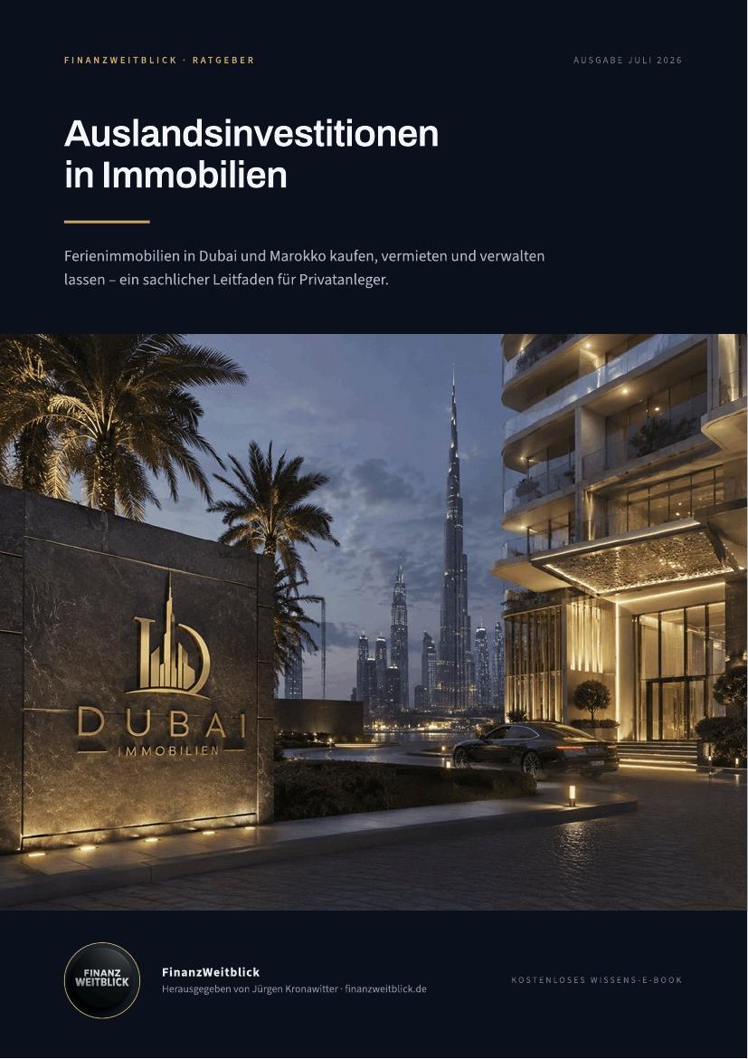 Cover: Auslandsinvestitionen in Immobilien