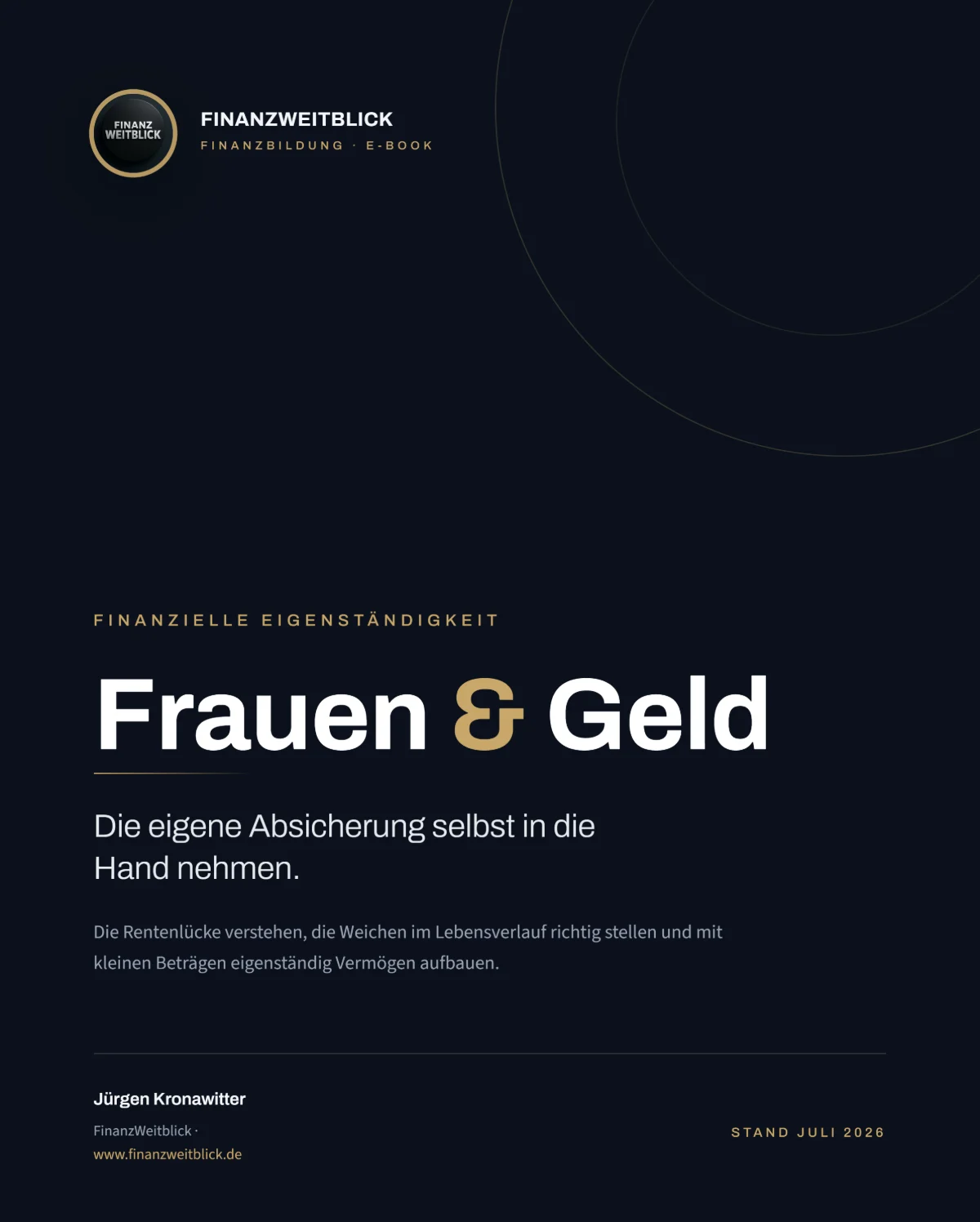 Cover: Frauen & Geld