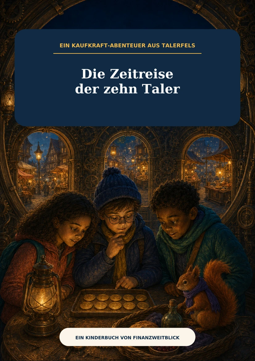 Cover: Die Zeitreise der zehn Taler