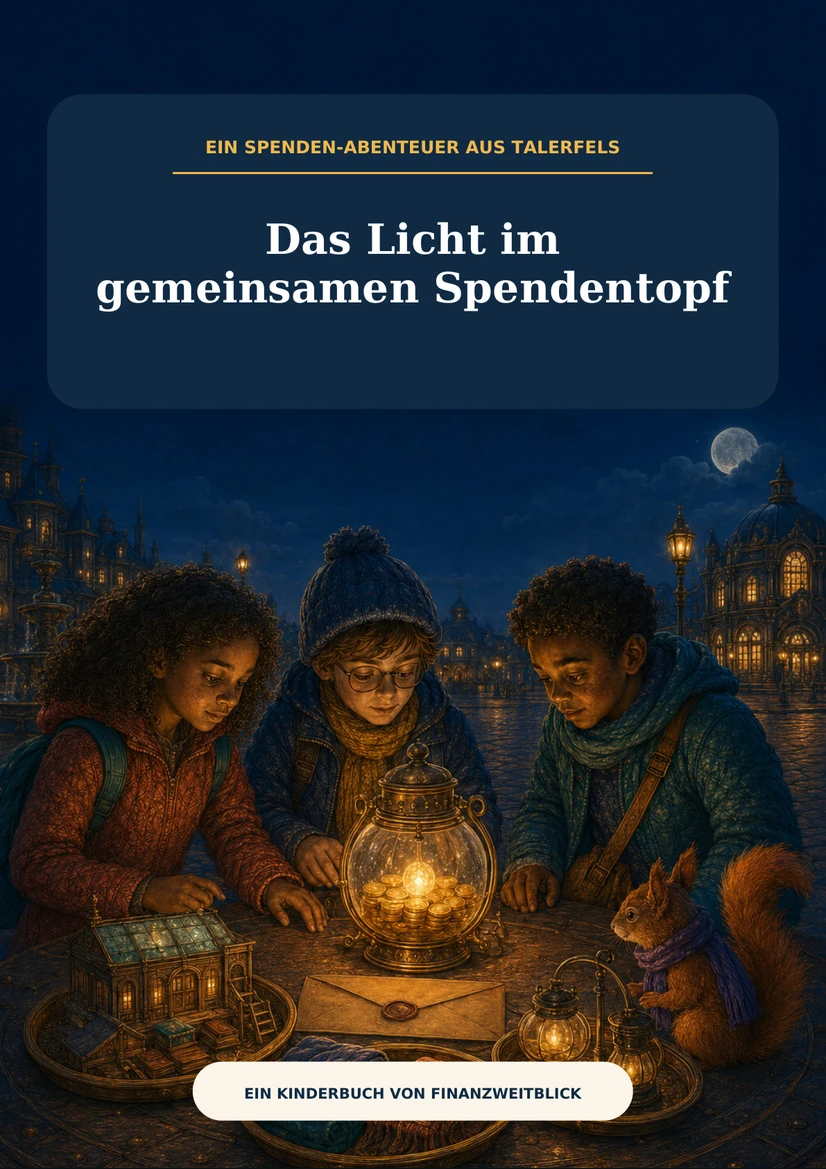 Cover: Das Licht im gemeinsamen Spendentopf