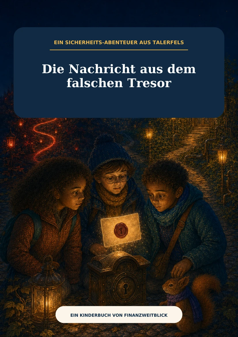 Cover: Die Nachricht aus dem falschen Tresor