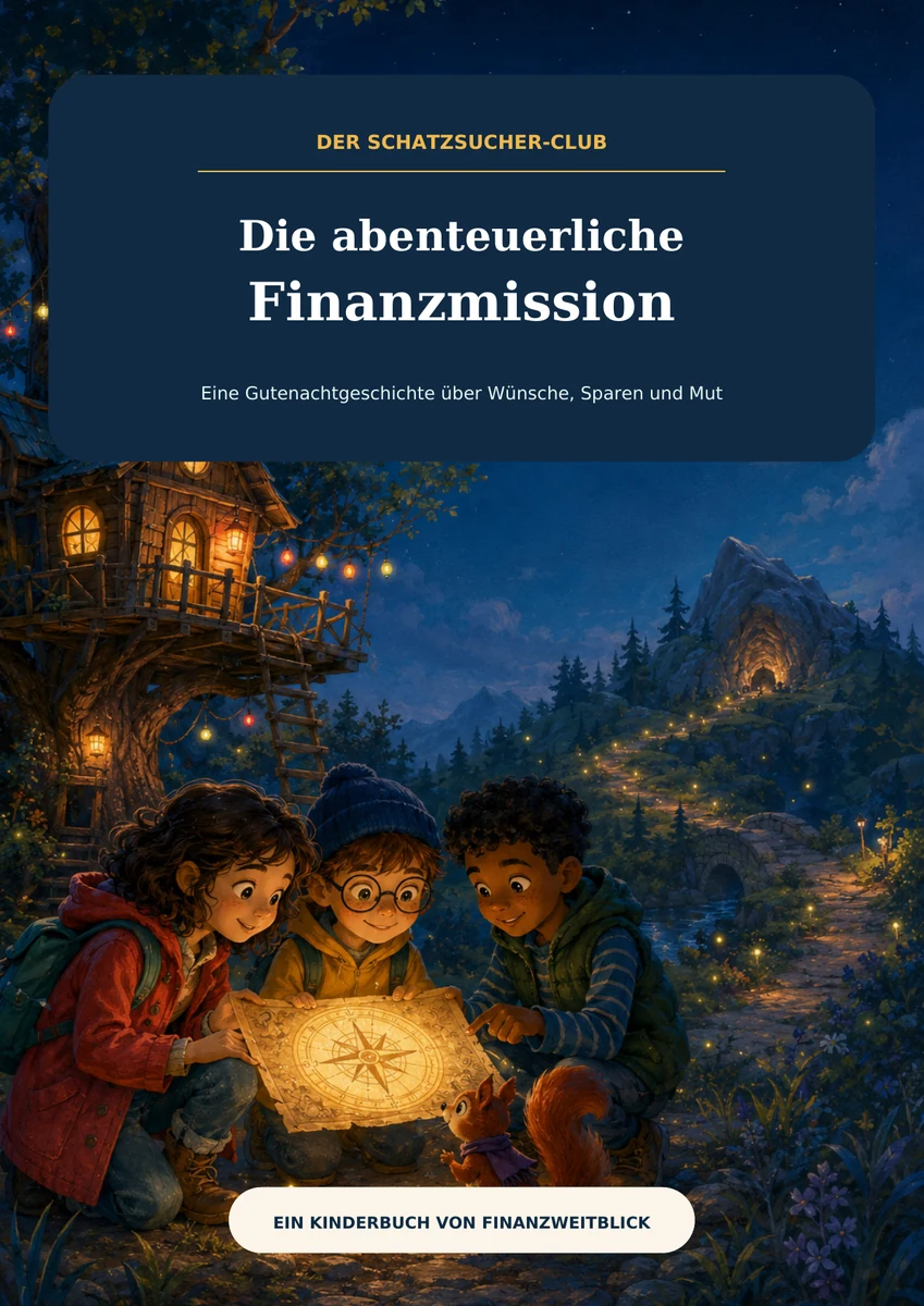 Cover: Der Schatzsucher-Club · Die abenteuerliche Finanzmission