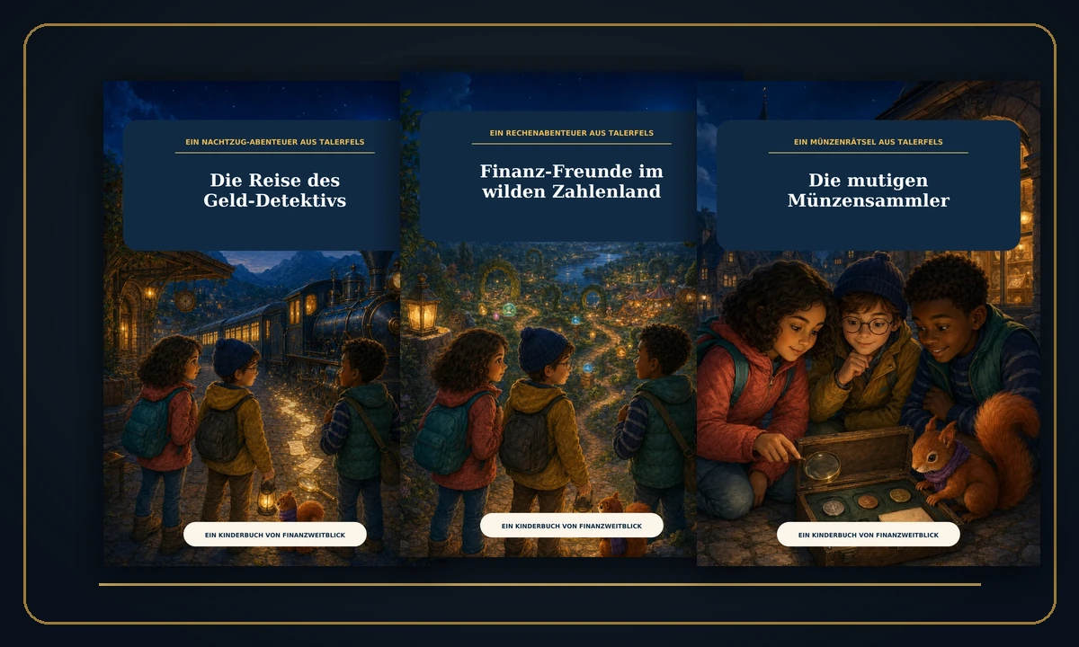 Cover: Finanzgeschichten für Kinder · Bundle 2